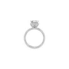 Circle Radiance- Striking Round Lab-Grown Diamond Ring