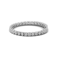 Circling Brilliance - Exquisite Lab Grown Diamond Round Bracelet