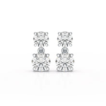 Classic Radiance - 5.10 CT Round Cut Lab Diamond Earrings