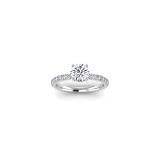 Dazzling Circle- Classic Round Shape Diamond Ring