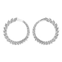 Dazzling Fusion- Diamond Earrings in Mix Round & Marquise Shapes