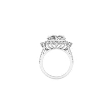 Dazzling Harmony- Pear & Round Brilliance Ring