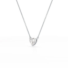 Enduring Love - 1 Carat Lab Diamond Heart Pendant