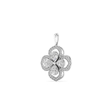 Eternal Brilliance - Pear & Round Diamond Pendant