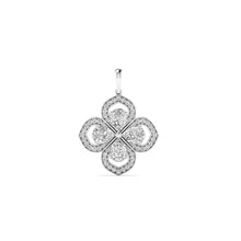 Eternal Brilliance - Pear & Round Diamond Pendant