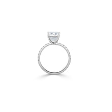 Eternal Embrace - Cushion & Round Diamond Ring