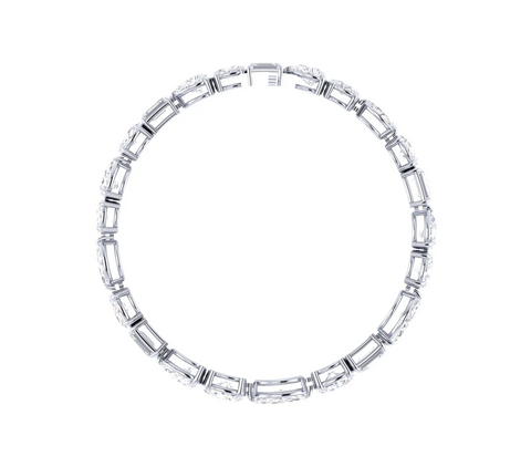 Glimmering Symphony - Mix Shape Lab Grown Diamond Bracelet