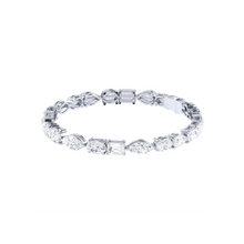 Glimmering Symphony - Mix Shape Lab Grown Diamond Bracelet