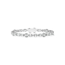 Harmony in Shapes - Oval and Marquise Shaped Diamond Bracelet