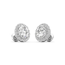 Harmony in Symmetry Round and Oval Shape Diamond Earrings