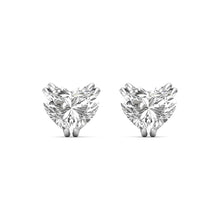 Heartfelt Glamour Stunning Heart Shape Diamond Earring