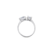 Heartfelt Radiance Oval Heart Shaped Diamond Ring