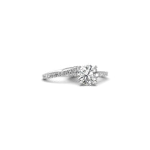 Infinite Sparkle Captivating Round Brilliance Diamond Ring