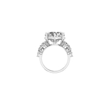 Love’s Reflection Heart and Pear Shaped Diamond Ring