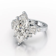 Marquise Elegance 3.49 Carat Diamond Wedding Ring