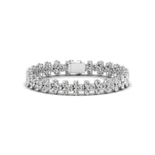 Oval Opulence - Radiant Lab Grown Diamond Bracelet in Oval Shape