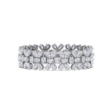 Pear Elegance - Bracelet Adorned with Lab-Grown Diamonds