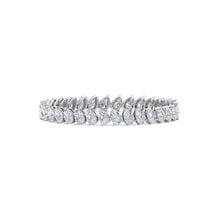 Pearl of Perfection - Pear Shaped Lab Grown Diamond Bracelet