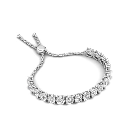 Radiant Rounds -  Diamond Bracelet in Timeless Round Shape