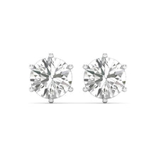 Radiant Rounds - Exquisite Round-Cut Diamond Earrings