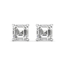 Sophisticated Glamour - Asscher-Cut Diamond Earrings