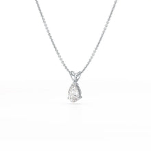 Sophisticated Splendor - 1 Carat Pear Shaped Diamond Pendant