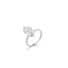 Timeless Allure Diamond Ring in Marquise & Round Symphony