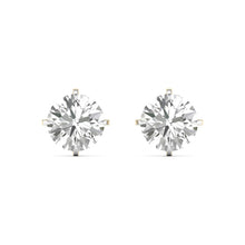 Timeless Glamour - Sparkling Round-Cut Diamond Earrings