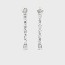 Emerald Allure- Lab Grown Diamond Earrings in Emerald Cut